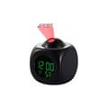 Digital Projektionsväckarklocka med LED-display och Tyst Snooze-funktion