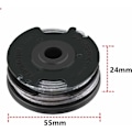 Miniatyrbilde 5 av 5: Bosch F016800351 Refill og integrert 6 m lang spole Ø 1,65 mm linjetykkelse for trimmere.