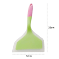Miniatyrbild 2 av 5: Non-Stick Silikonspatel - Värmebeständig Bred Omelett- & Pizzavändare (Rosa & Grön)