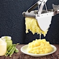 Miniatyrbillede 2 af 7: Kartoffelpresser, kartoffelskyder i rustfrit stål