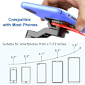 Miniatyrbillede 3 af 5: Quad-lock Out Front Cykel Bike Twist Mountain Cradle Telefon