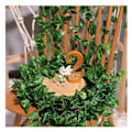 Miniatyrbillede 6 af 8: 12 stk. Kunstige vedbendblade planter Falske hængende krans planter