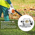 Miniatyrbilde 5 av 5: Slitesterkt aluminium forgasser-sett for kjøretøy passer Echo PB-2155 løvblåser for biler passer Zama C1U-K43B forgasser ES-2100,