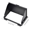 Miniatyrbillede 3 af 5: Lcd Hood Shade Cover Skærmbeskytter Solskærm Guard Nex-3 Nex-5 Nex-c3 Kamera Udendørs Tilbehør