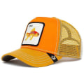 Miniatyrbilde 2 av 5: Utsalg Dyr Baseball Cap Solbeskyttelse Mesh Brodert Trucker Hat Gullfisk Goldfish