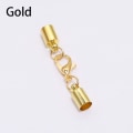 Miniatyrbild 2 av 3: Läderrem Hummerlås Krokar Ändspetsar Smycken Armband Gör fynd 20st Guld Gold 5mm
