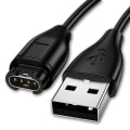 Miniatyrbilde 2 av 10: Garmin-lader for klokker – Hurtiglader – Universal – 1 stk. – Svart – 1 stk. – 1 stk. 1 Pcs