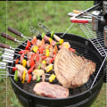 Pikkukuva 2 / 4: 44,5 cm ruostumattomasta teräksestä valmistettu grilliritilä hiiligrilleille, kuten Weber-grilleille, hiiligrilleille ja keraamisille grilleille
