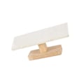 Miniatyrbild 1 av 4: 1/2 Bärbar Klockdisplayställ Smyckestorn för Sovrum Vit 20 x 6 x 8cm