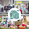 Miniatyrbild 7 av 11: Resväskeorganisatör set, packningskuber för kläder, för resväskor