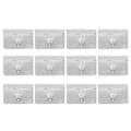 Pikkukuva 4 / 11: 8/12 kpl Auton tuulilasin sadeohjain kanava Ruostumaton teräs Kiinnitysklipsit Sopii Heko G3 12 kpl 12pcs