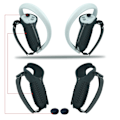 Miniatyrbild 3 av 11: VR Silikonskydd Set för Pico 4 VR Headset Öronskydd Huvudband Vit