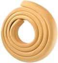 Babyskydd - 2m Skumstötfångare - Stötdämpande - Babysäkerhet - Beige - Kantskydd - Bordsskydd