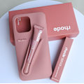 Miniatyrbillede 1 af 5: iPhone Silikone Cover med Lipgloss Holder, 9 Farver, Kompatibel med Rhode 2-i-1 Beskyttelsescover toast iphone13ProMax