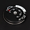 Miniatyrbillede 5 af 5: Magnetisk Komfur Brændeovn Termometer Pejs Temperaturmåler til Røgrør Brændefyr Grill