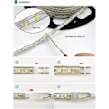 Miniatyrbilde 5 av 5: LED-stripe, Vanntett LED-stripe, Lysende LED-stripe 220v, 5050 Ip65 Vanntett LED-stripe, Varmt Hvit (6m)