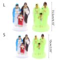 Miniatyrbillede 9 af 11: Kvinder Piger Ruffle Kort Underskørt Solid Hvid Farve Fluffy Bubble Tutu Nederdel P
