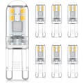 G9 LED-lamput luonnonvalkoinen 4000K, 6 kpl