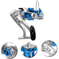 Miniatyrbillede 7 af 8: Handshake Reel Fiske Wire Wheel Fiske Tilbehør Fiske Reel Fiske Reel Værktøj Jordfarver Lip Gloss
