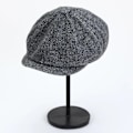 Miniatyrbilde 2 av 5: 2023 Retro Newsboy Kepsar Herr Octagonal Hats Peaky Blinders Newsbo Black