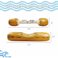 Miniatyrbild 5 av 5: Uppblåsbara Poolspel för Vuxna Barn Uppblåsbara Poolleksaker Utomhus Vattenleksaker Uppblåsbar Pool Battle Log Poolflottar Poolparty (L)