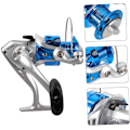 Miniatyrbillede 2 af 8: Handshake Reel Fiske Wire Wheel Fiske Tilbehør Fiske Reel Fiske Reel Værktøj Jordfarver Lip Gloss