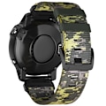 Miniatyrbilde 1 av 11: 22 26mm Nylon Militærrem For GARMIN FENIX7 7X PRO 6 6X Myk Holdbar Rem Kropp For 965 Instinct Erstatningsrem Digital Kamuflasje Digital camouflage