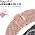 Miniatyrbillede 2 af 4: Skridsikker Flettet Rem 3-pak Kompatibel med Apple Watch Remme, Justerbar Elastisk Udskiftningsrem til iWatch Ultra SE 9 8 7 6 5 4 3 2 1