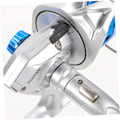Miniatyrbillede 4 af 8: Handshake Reel Fiske Wire Wheel Fiske Tilbehør Fiske Reel Fiske Reel Værktøj Jordfarver Lip Gloss