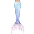 Pikkukuva 2 / 2: Lapset Aikuiset Uinti Mermaid Tail with Monofin vaaleansininen light blue 110