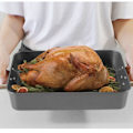 Miniatyrbilde 2 av 5: Lasagneform med non-stick belegg, rustfritt stål, svart, 13,7 tommer