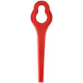 Miniatyrbilde 1 av 5: Pakke med 50 kompatible kniver for Ferrex Aldi Far 20-i gresstrimmer, erstatningskniver for trådløse gresstrimmere.