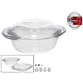 Miniatyrbild 2 av 6: 1,9L-4,2L Glasbottenpanna & Form för Ugnar, Diskmaskiner, Mikrovågsugnar Tray with handle 2.1L No,