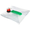 Miniatyrbild 3 av 3: 2-pack - 10L Hopfällbar Vattendunk m. Kran / Vattenpåse - Vatten Transparent 2-pack 2-Pack