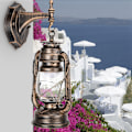 Miniatyrbilde 8 av 11: Smijern blomsterstativ balkong blomsterpotteholder holdbar rund metallhylle hjem hage innendørs display bonsaiholder bronse