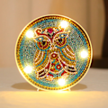 Pikkukuva 5 / 5: DIY Mandala Täyspora Timanttimaalaus LED-yövalaisimella DIY Askartelusarjat null - ZXD005