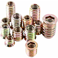 Miniatyrbilde 5 av 5: Pakke med 20 stk. M6/M8/M10 sinklegering gjengede sekskantmuttere, sortiment av sinklegering innsettingsmuttere (M613mm)