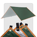 Miniatyrbilde 3 av 8: 5x3m 4x3m 3x3m Markise Vanntett Presenning Telt Skjerm Ultralett Gar Hvit 3X5M Hvit 3X5M White 3X5M