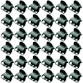 Miniatyrbild 1 av 10: 100 st orkidéklipp, växtklipp trädgård för orkidé växtstöd-Xin