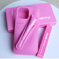 Miniatyrbilde 1 av 5: Rhode 2-i-1 Silikondeksel med Lipglossholder for iPhone, 9 Farger Shortcake shortcake iphone16