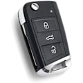 Miniatyrbilde 1 av 5: Nøkkelløs Fjernkontroll Deksel for Volkswagen VW Golf 7 GTI MK7 Skoda Octavia A7 Seat.