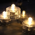 Miniatyrbillede 1 af 3: Super Lyse LED Blomster Te Lys Vandtætte Lys til Fest Bryllup Flower-shaped warm white light 30pcs