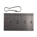 Miniatyrbilde 2 av 5: 100 stk Fjærkroker Snap Clip Kroker Små Fjærklemmer