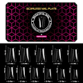 Miniatyrbilde 1 av 5: Born Beauty Nails 550st/kartong Oval Stiletto Mandel Square Heart C 13