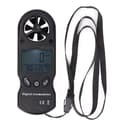 Anemometer, Digital Termometer, Multifunktionell Portabel Anemometer Ansluten Anemometer Anemometrar för Vindsurfing, Segling