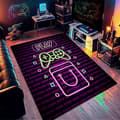 Gamingmatta, Stor Halkfri Spelmatta för Sovrum stil4 style4 60*90CM