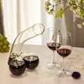 Miniatyrbild 3 av 10: 550ml Unik Rolig Karaff Alkohol Display Smart Snabb Vinluftare För Hemköket 650ml