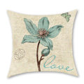 Pikkukuva 7 / 9: Kodin sisustustyynyliina VALENTINEN Lyhyt pehmeä painettu tyyny Sängyn vierustyyny A-Linen 2-sided printing 45X45cm