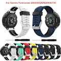 Miniatyrbild 5 av 5: Garmin Forerunner 235/235Lite klockarmband Mjukt silikonersättningsband för Garmin Forerunner 235/220 / 230/620 / 630/735 Smart Watch
