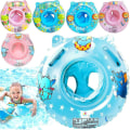 Pikkukuva 1 / 5: Baby Simning Float Ring för 3-36 månader Simbassäng tillbehör blue